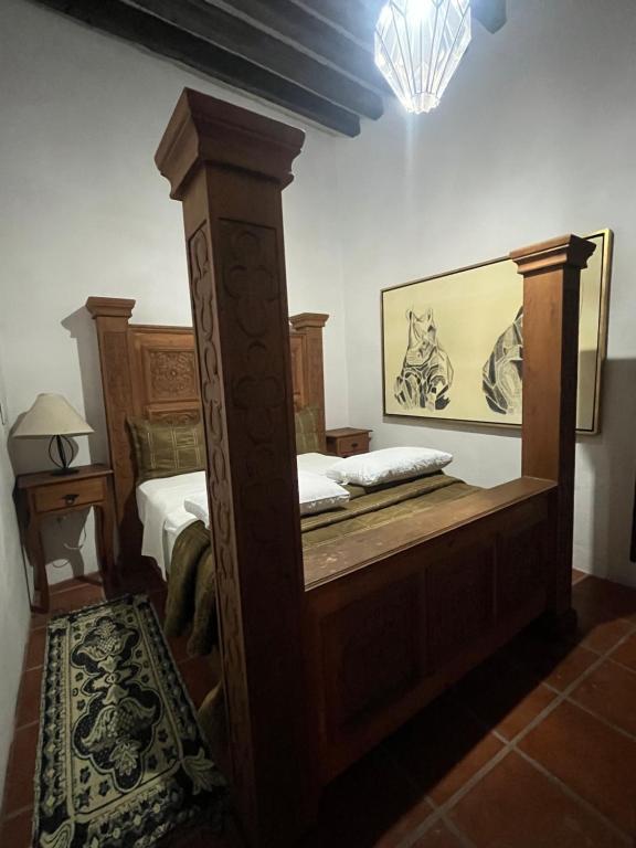 Postel nebo postele na pokoji v ubytování Hotel Casa Oratorio "Adults Only"