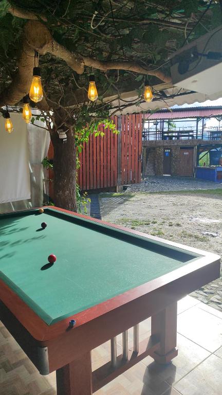 Piljardilaud majutusasutuses Ecohotel Java