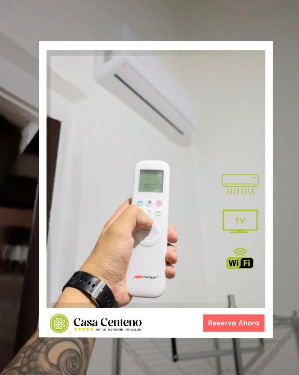 Certifikát, hodnocení, plakát nebo jiný dokument vystavený v ubytování Hostal Centeno