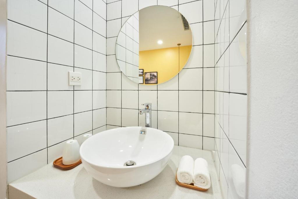 Koupelna v ubytování Wilque Hotel Hanoi