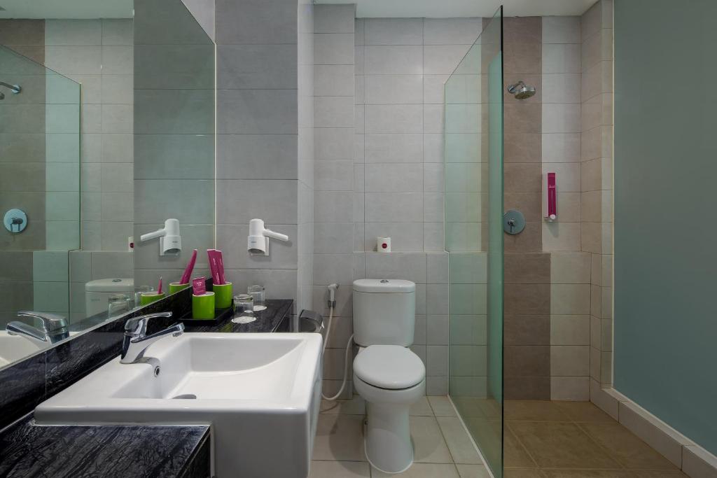Koupelna v ubytování favehotel Sidoarjo