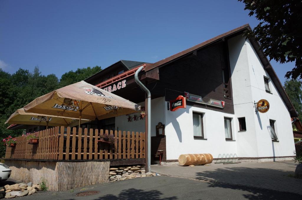 Budova, kde se penzion nachází