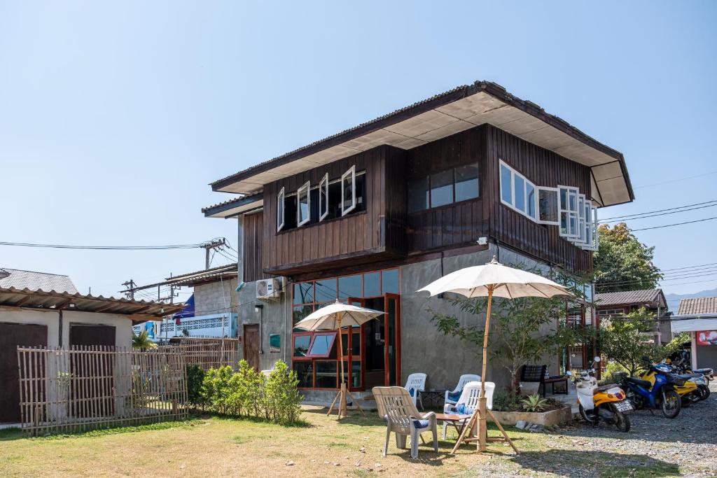 Budova, kde se hostel nachází