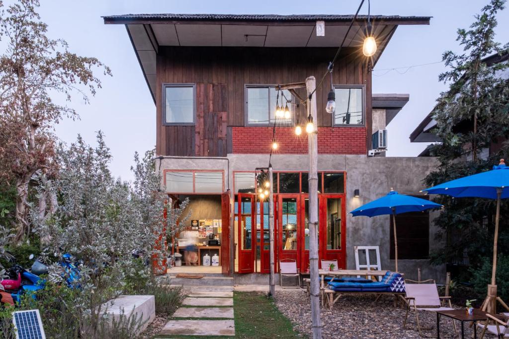 Zahrada ubytování Moon Garden Hostel