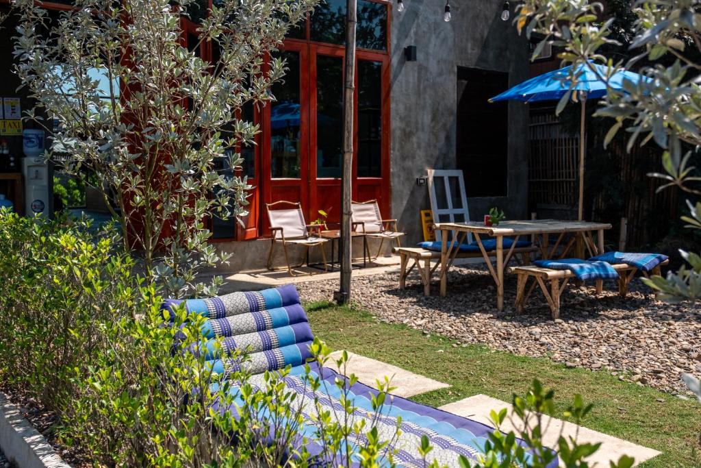 Zahrada ubytování Moon Garden Hostel