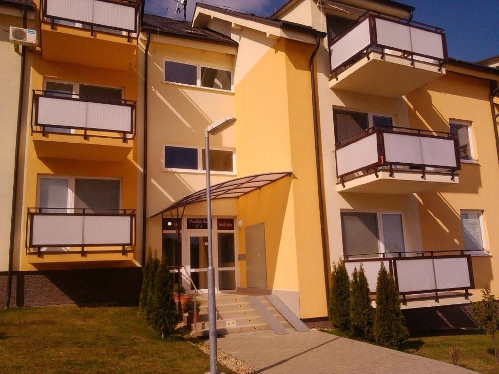 Budova, kde se apartmán nachází