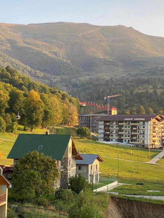 Nespecifikovaný výhled na hory nebo výhled na hory při pohledu z apartmánu