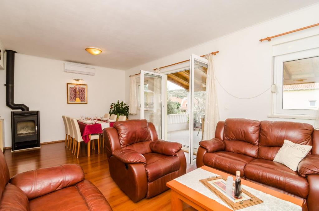 Posezení v ubytování Holiday Home Tina