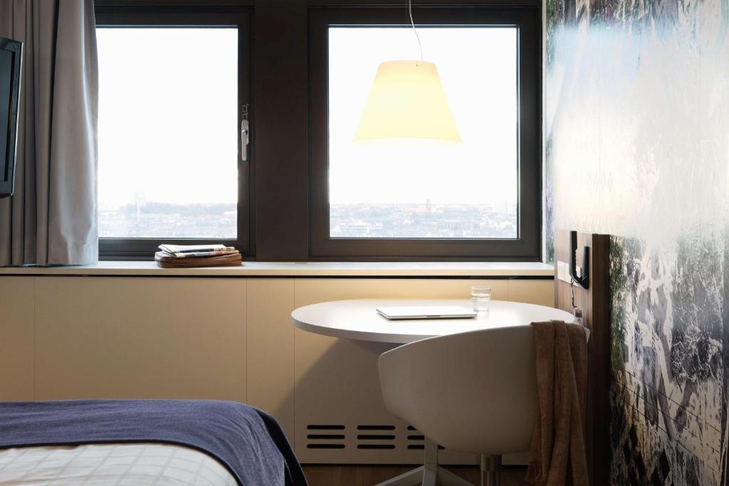 Postel nebo postele na pokoji v ubytování Scandic Copenhagen