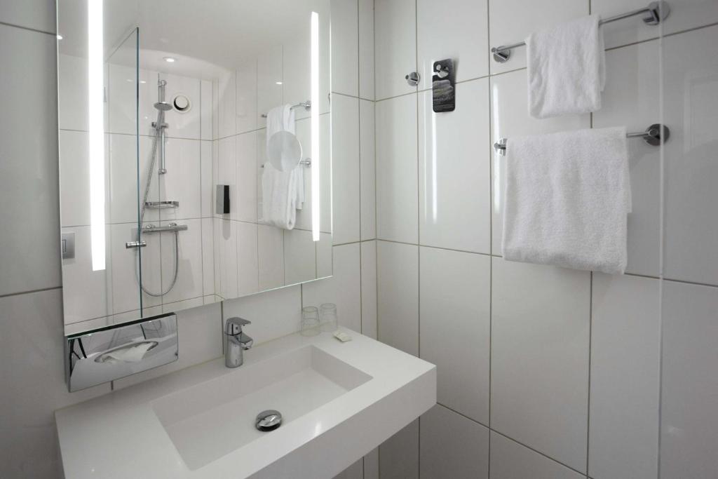 Koupelna v ubytování Scandic Copenhagen