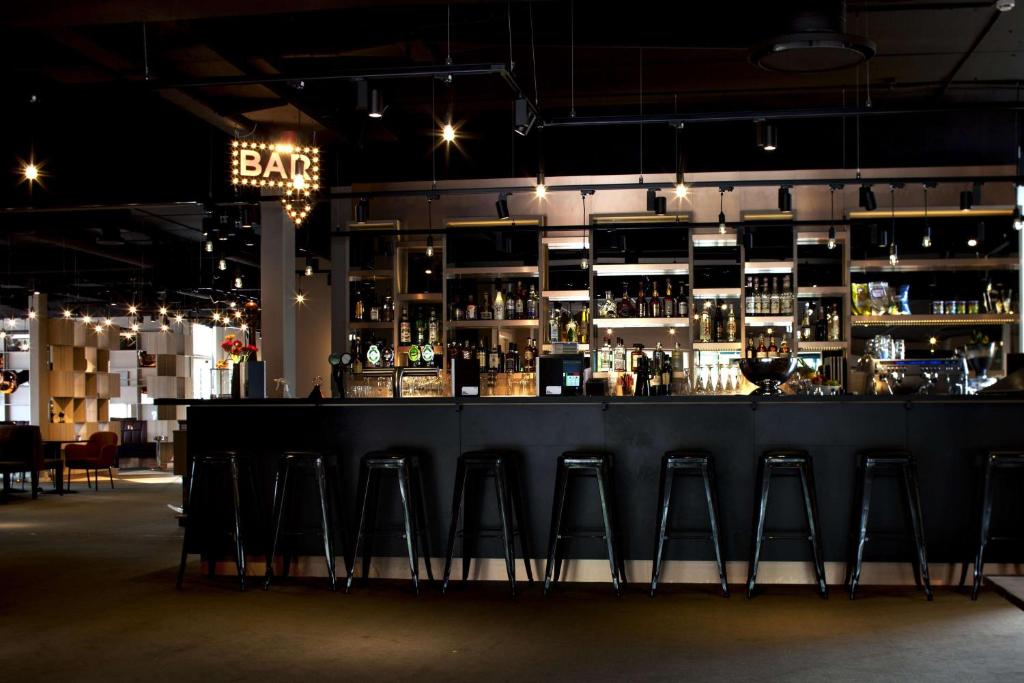 Lounge nebo bar v ubytování Scandic Hvidovre