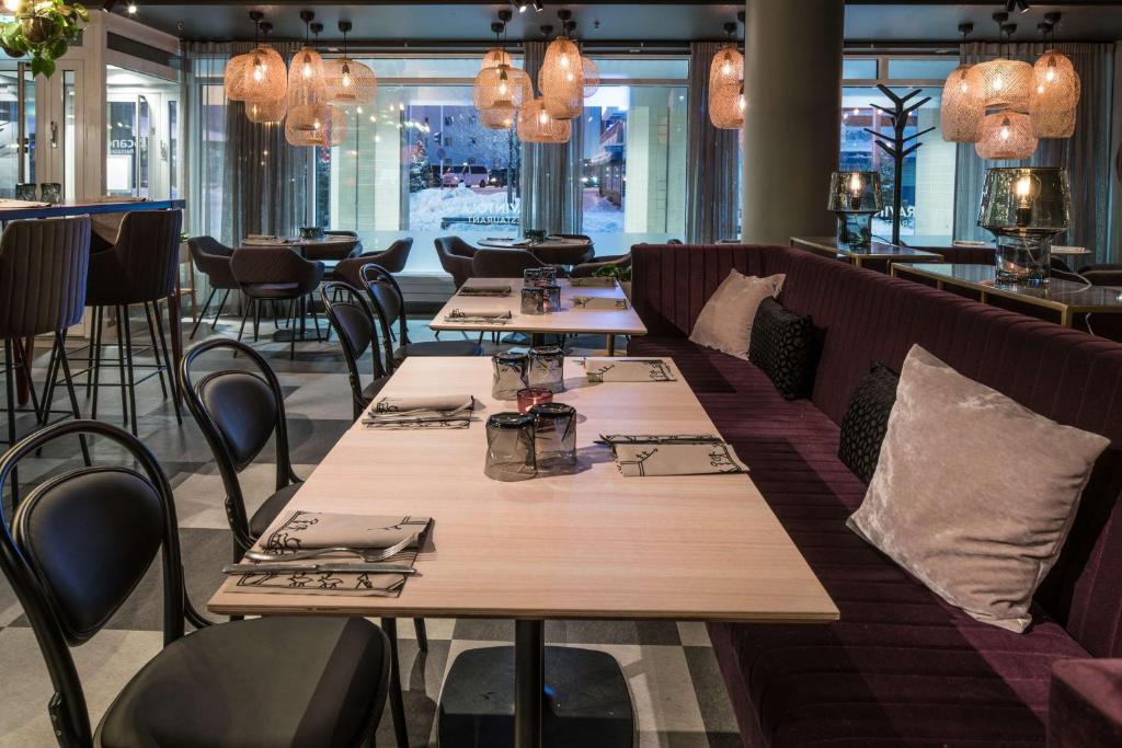 Majoituspaikan Scandic Rovaniemi City ravintola tai vastaava paikka