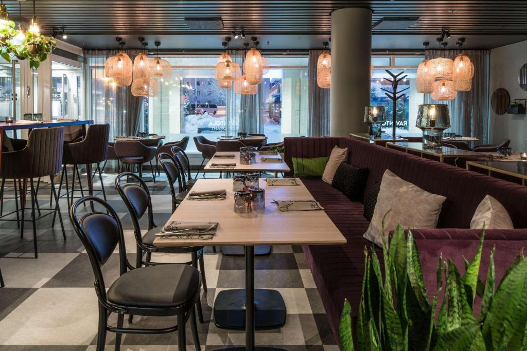 Majoituspaikan Scandic Rovaniemi City ravintola tai vastaava paikka