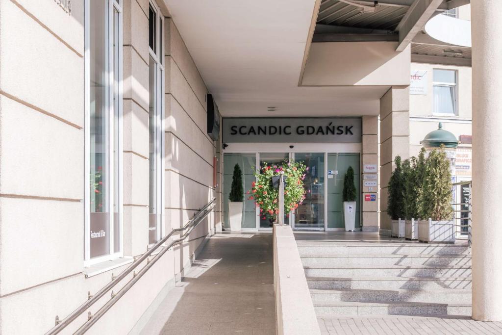 Exteriér nebo vchod ubytování Scandic Gdańsk