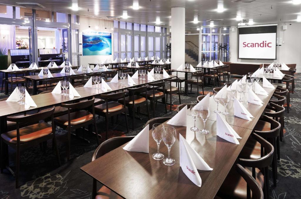 Restaurace v ubytování Scandic Crown