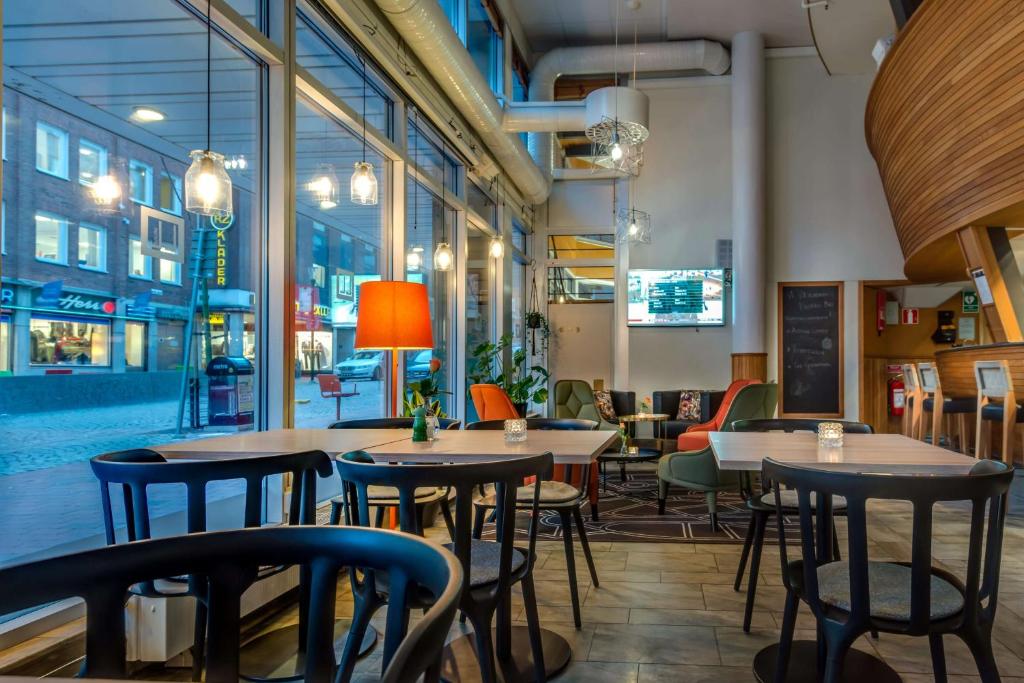 Posezení v ubytování Scandic Portalen