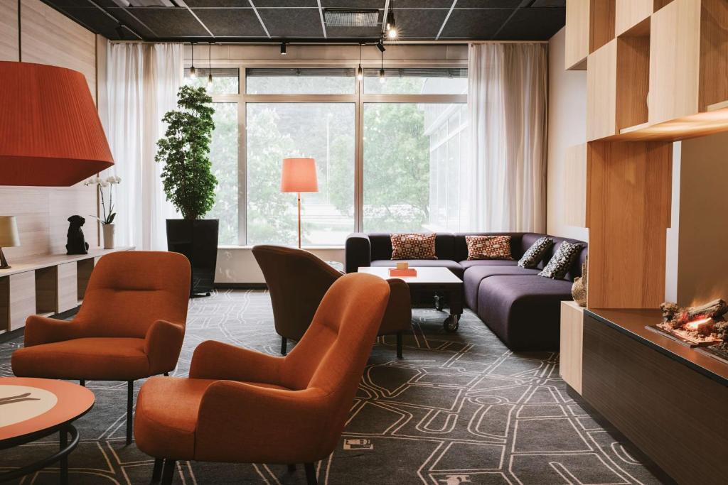 Posezení v ubytování Scandic Järva Krog