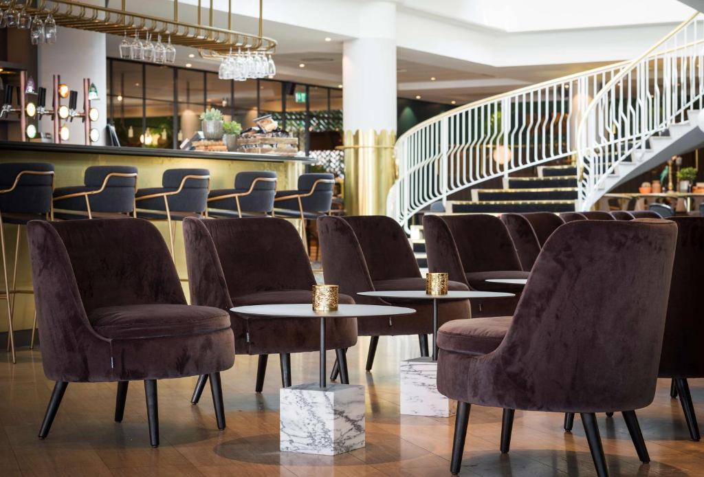 Posezení v ubytování Scandic Grand Hotel