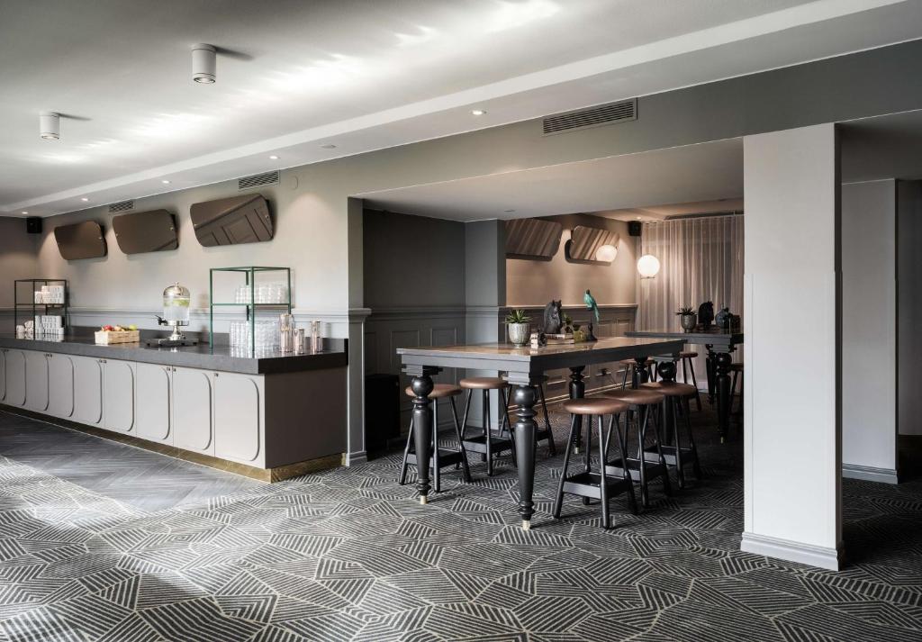 Kuchyň nebo kuchyňský kout v ubytování Scandic Grand Hotel