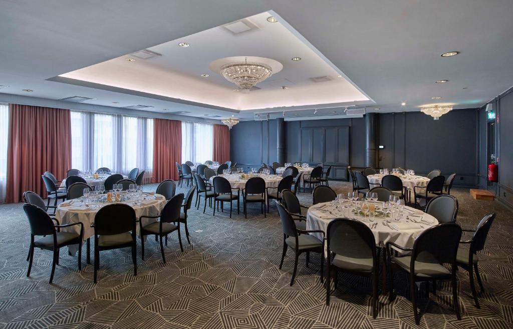 Posezení v ubytování Scandic Grand Hotel