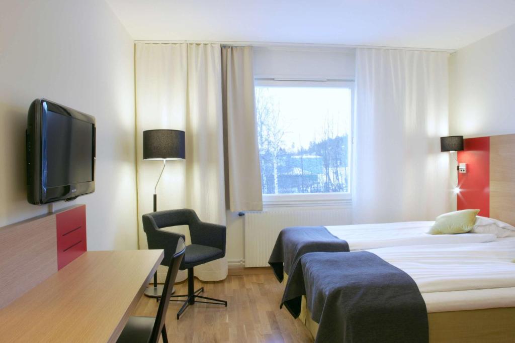 TV a/nebo společenská místnost v ubytování Scandic Örnsköldsvik