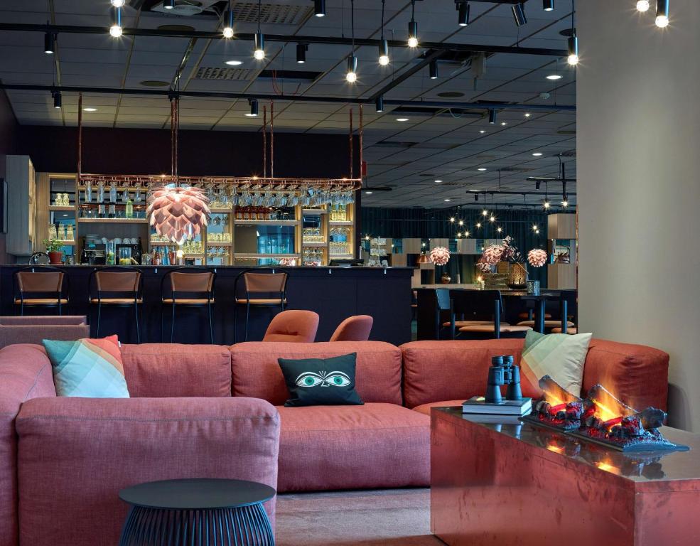 Posezení v ubytování Scandic Örnsköldsvik