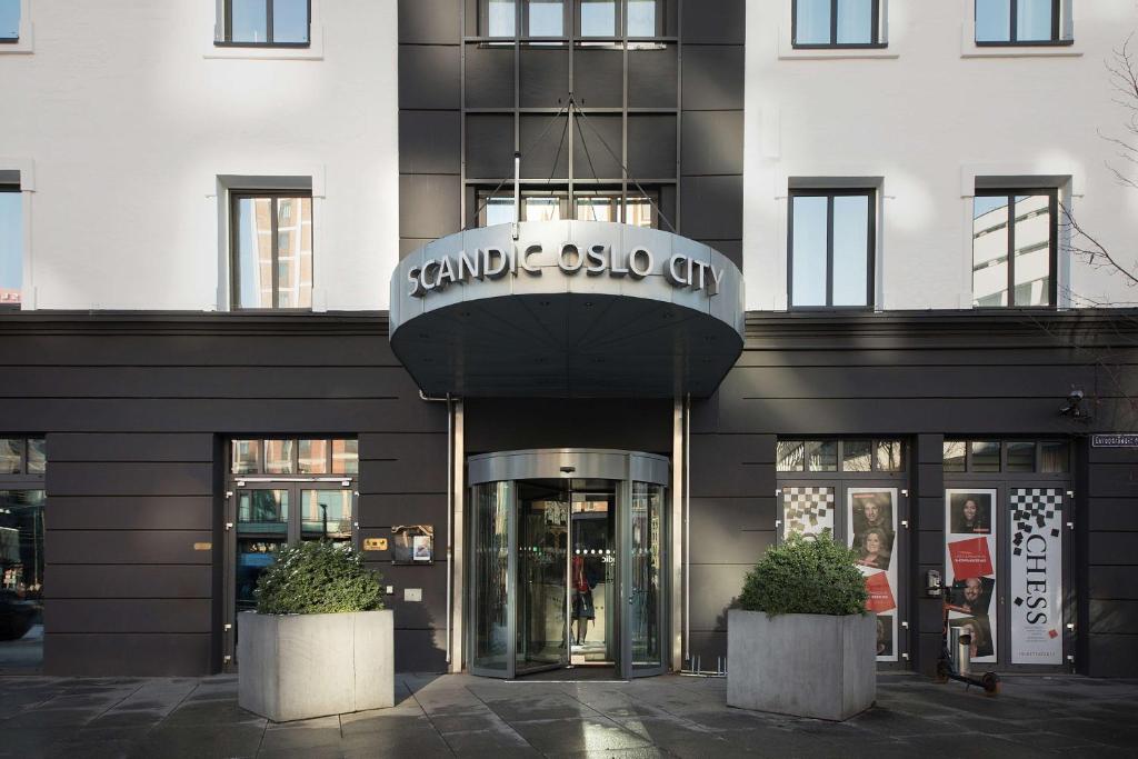 Exteriér nebo vchod ubytování Scandic Oslo City
