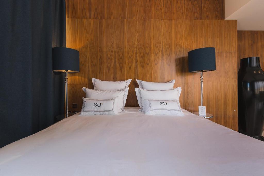 Ein Bett oder Betten in einem Zimmer der Unterkunft SU29 Boutique Hotel