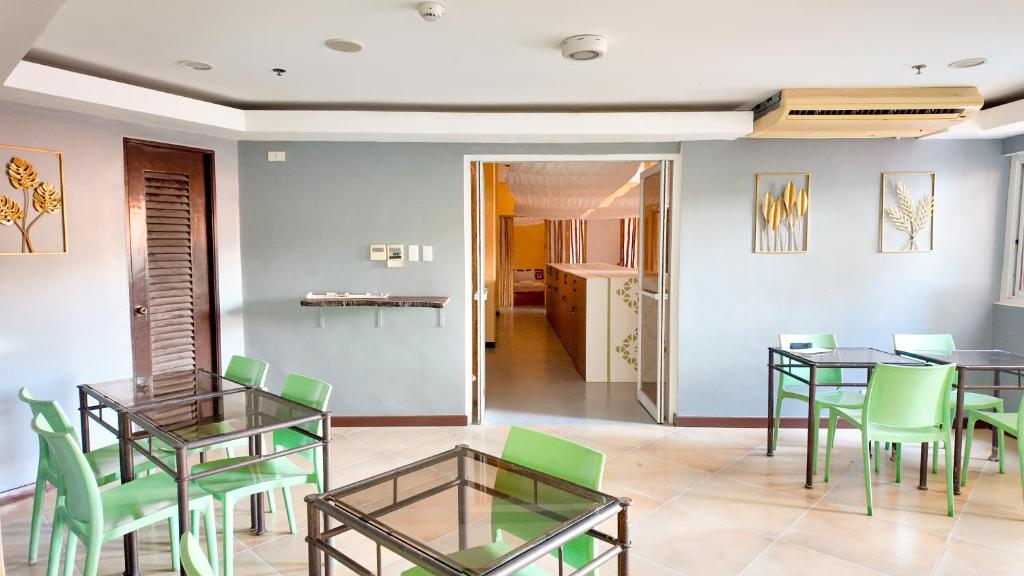 Posezení v ubytování Palacio Hostel