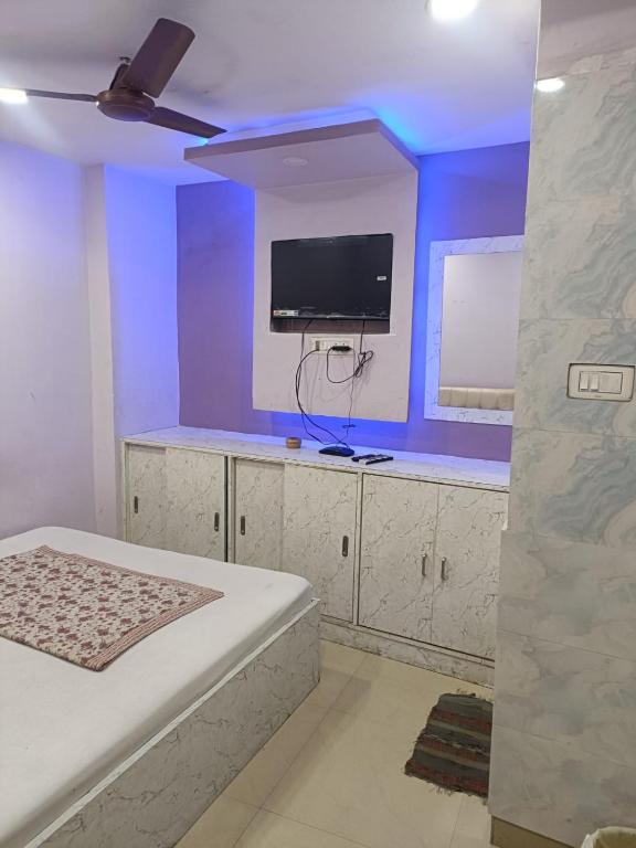 Postel nebo postele na pokoji v ubytování Hotel Globe International