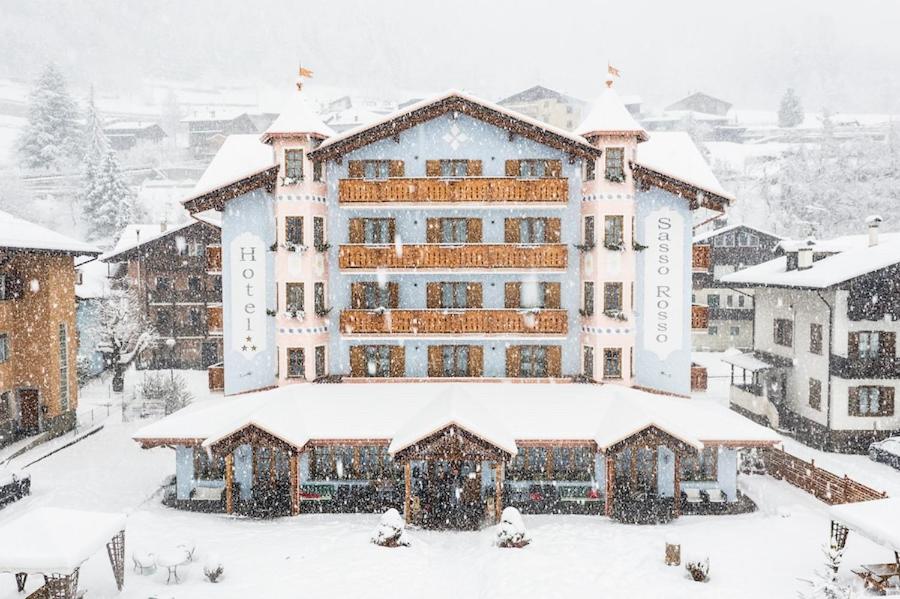 Hotel Sasso Rosso v zimě