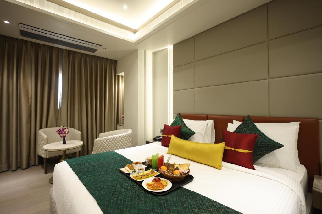 Posezení v ubytování MARIGOLD-Newly Renovated Hotel