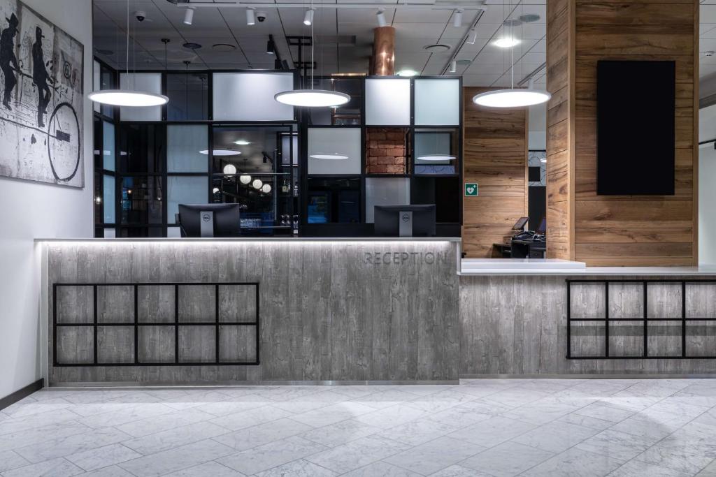 Posezení v ubytování Scandic Pasila