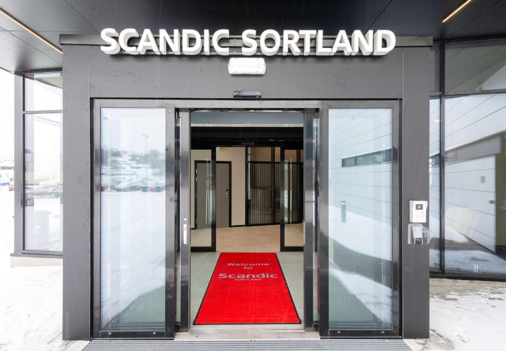 Exteriér nebo vchod ubytování Scandic Sortland