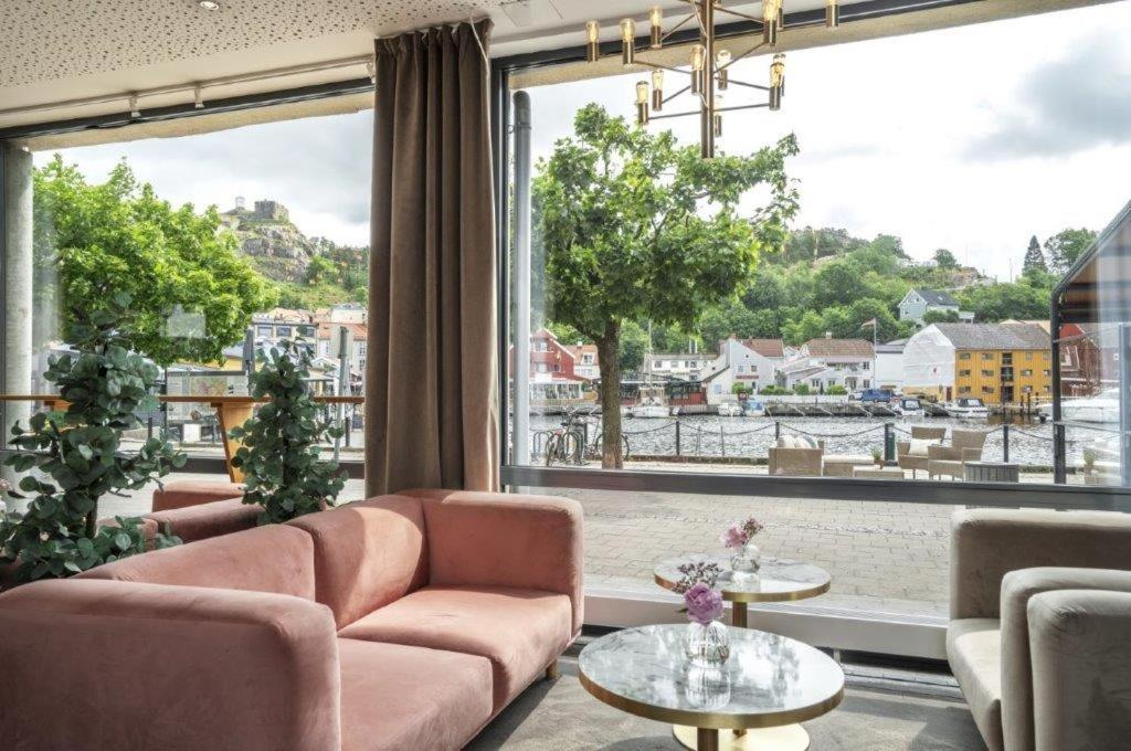 Posezení v ubytování Thon Hotel Halden