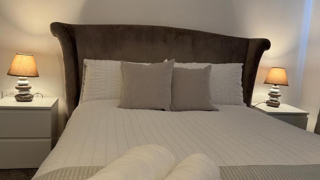Postel nebo postele na pokoji v ubytování Big Confort, Shared House