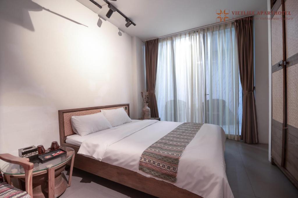 Việt Life Hotel & Apartment - Habitación Doble Con Patio