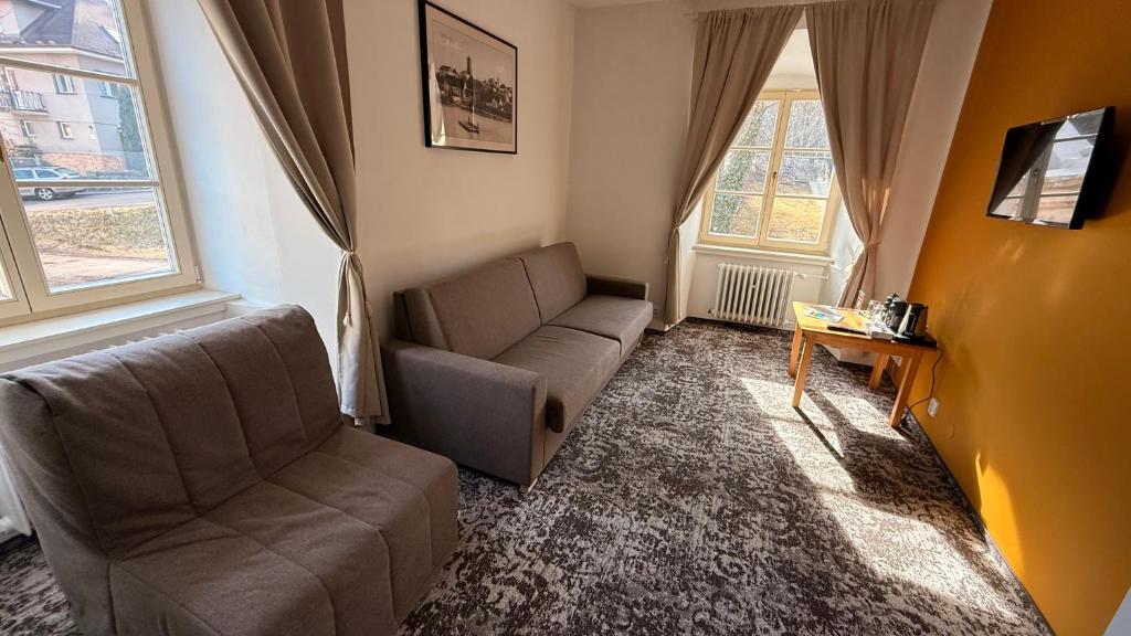 Posezení v ubytování Hotel Tynec