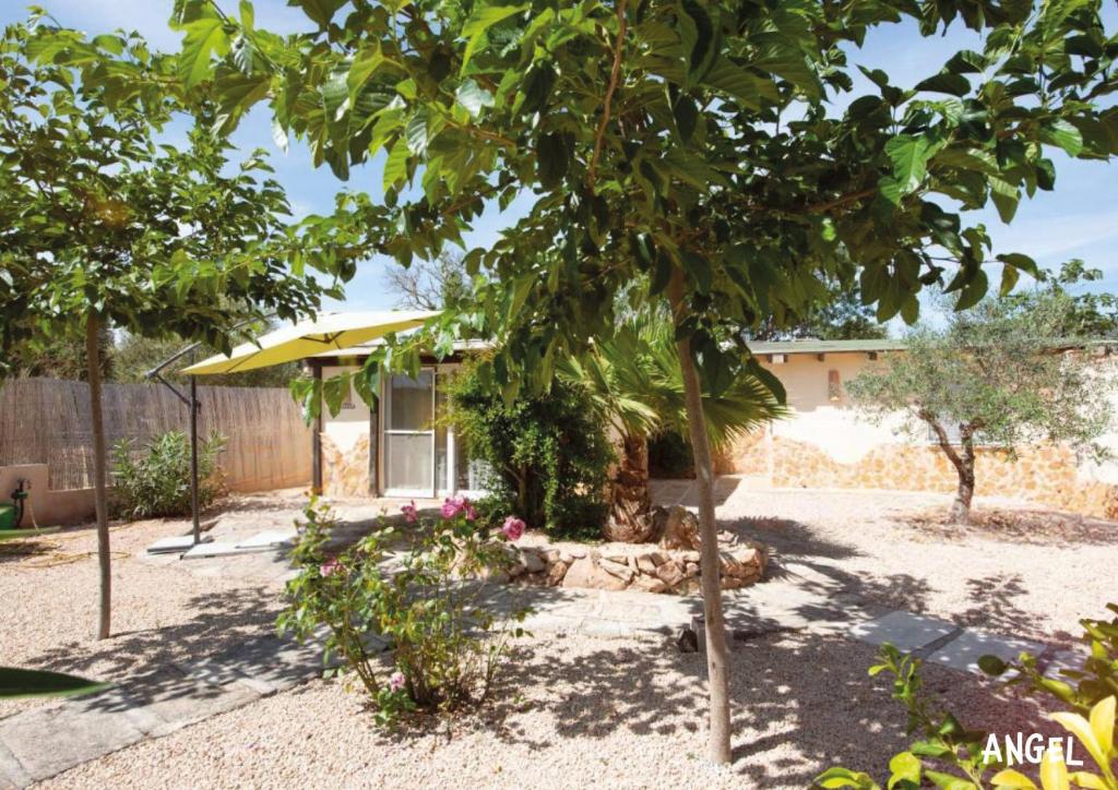 Vonkajšia záhrada v ubytovaní Finca Animas