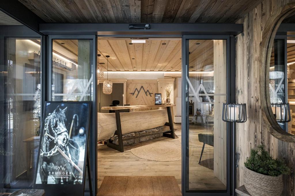 Postel nebo postele na pokoji v ubytování BRUGGER ApartHotel