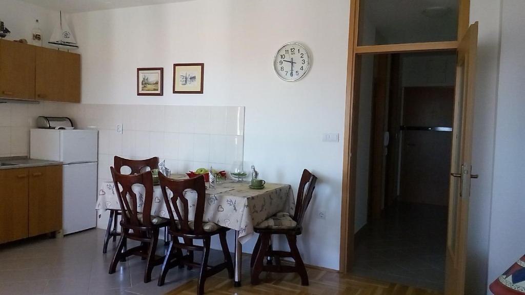Kuchyň nebo kuchyňský kout v ubytování Apartment Z&E