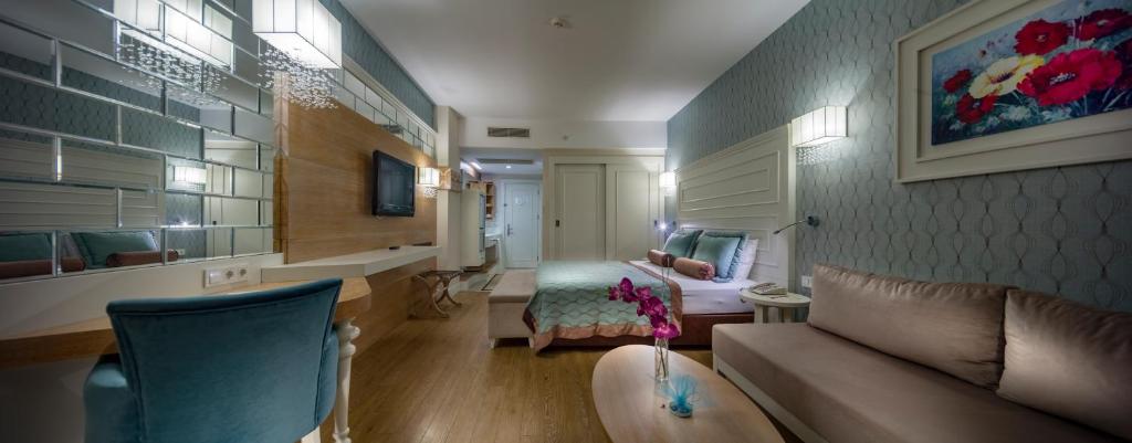 Posezení v ubytování Sentido Trendy Verbena Beach Hotel