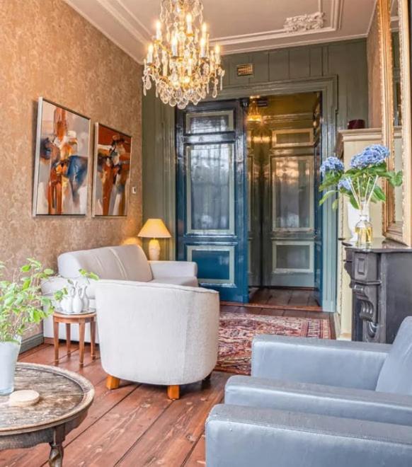 Χώρος καθιστικού στο Luxury test home in Cangu