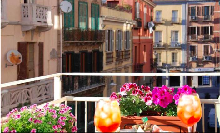 Balkón nebo terasa v ubytování Centro storico via Sassari Accommodation