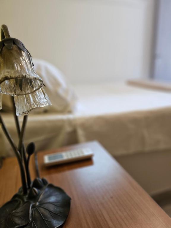 Voodi või voodid majutusasutuse Liberty Roof House toas