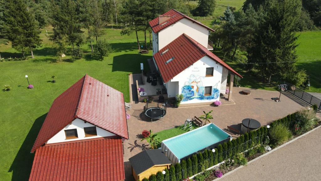 Budova, v ktorej sa ubytovanie bed & breakfast nachádza