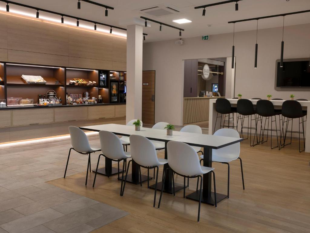 Restaurace v ubytování B&B HOTEL Gera