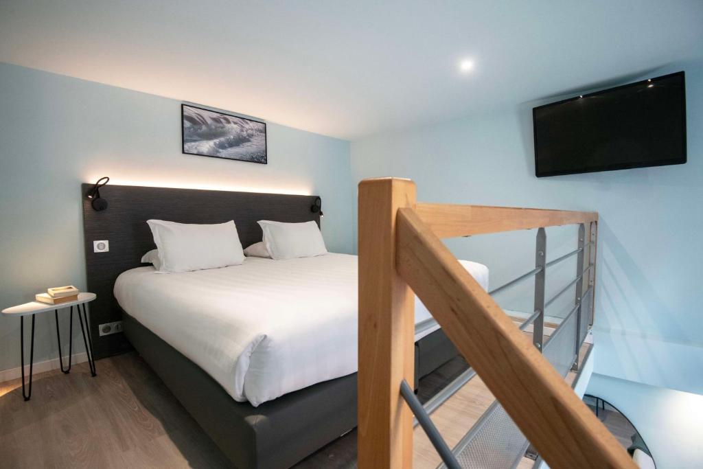 Postel nebo postele na pokoji v ubytování Best Western Alba