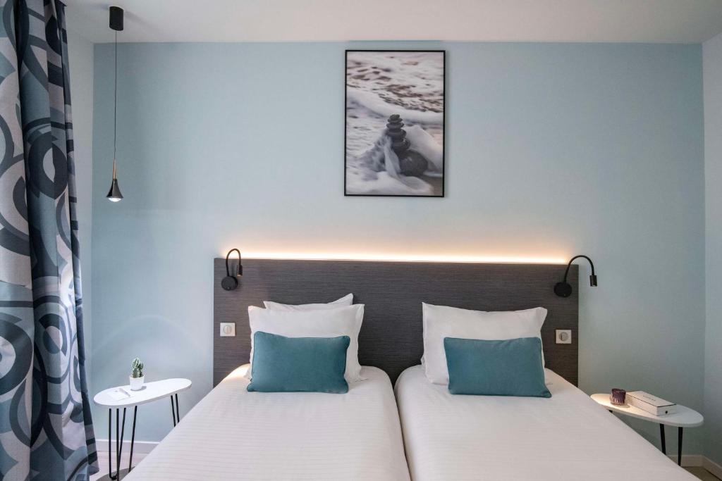 Postel nebo postele na pokoji v ubytování Best Western Alba