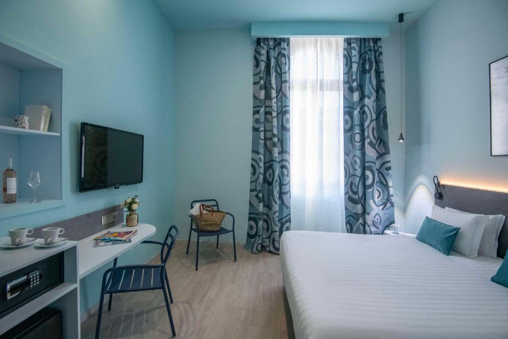 Postel nebo postele na pokoji v ubytování Best Western Alba